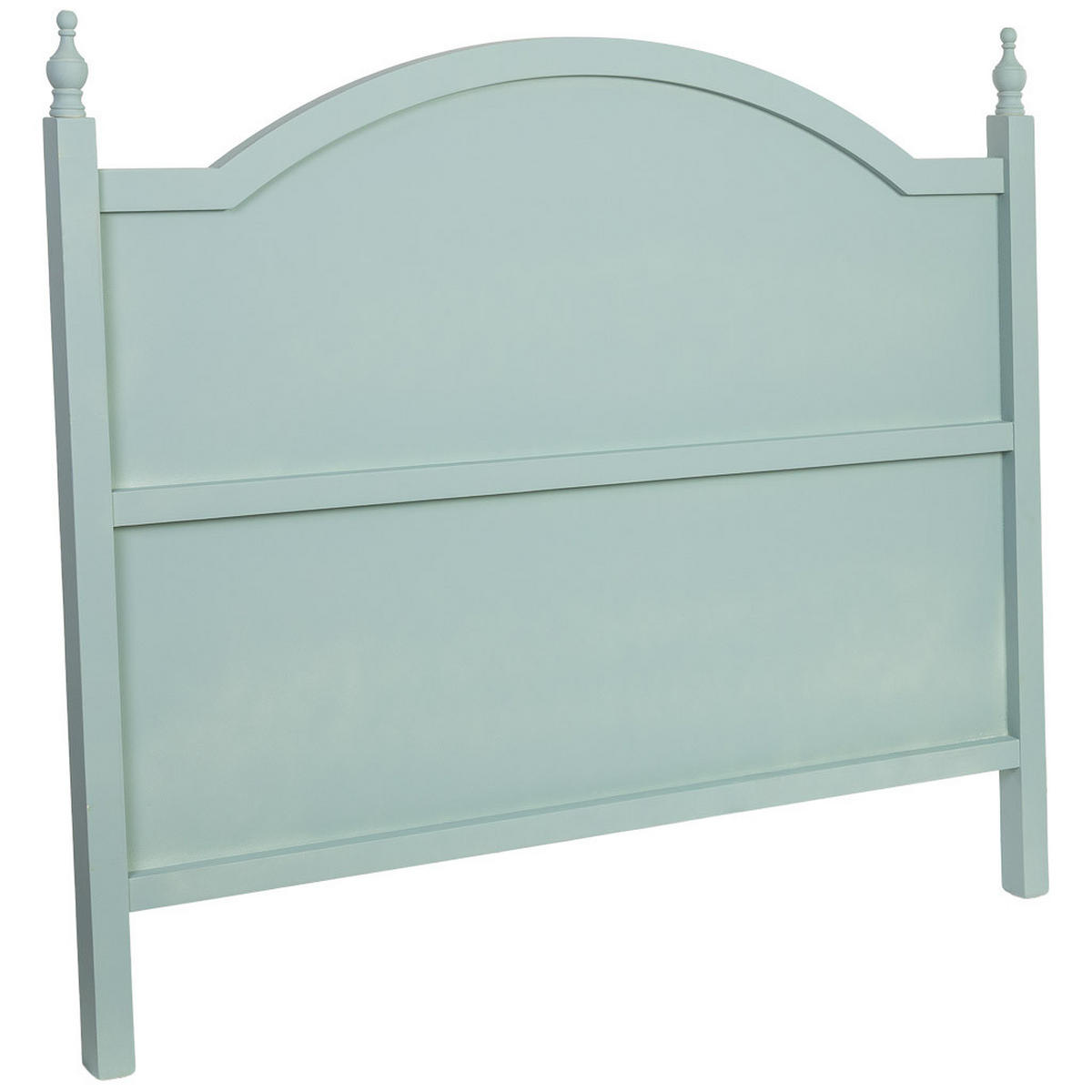 KOPFTEIL aus Holz, weiß, 150x5x130cm - Grün, Holz (150/130/5cm) - Wanderlust