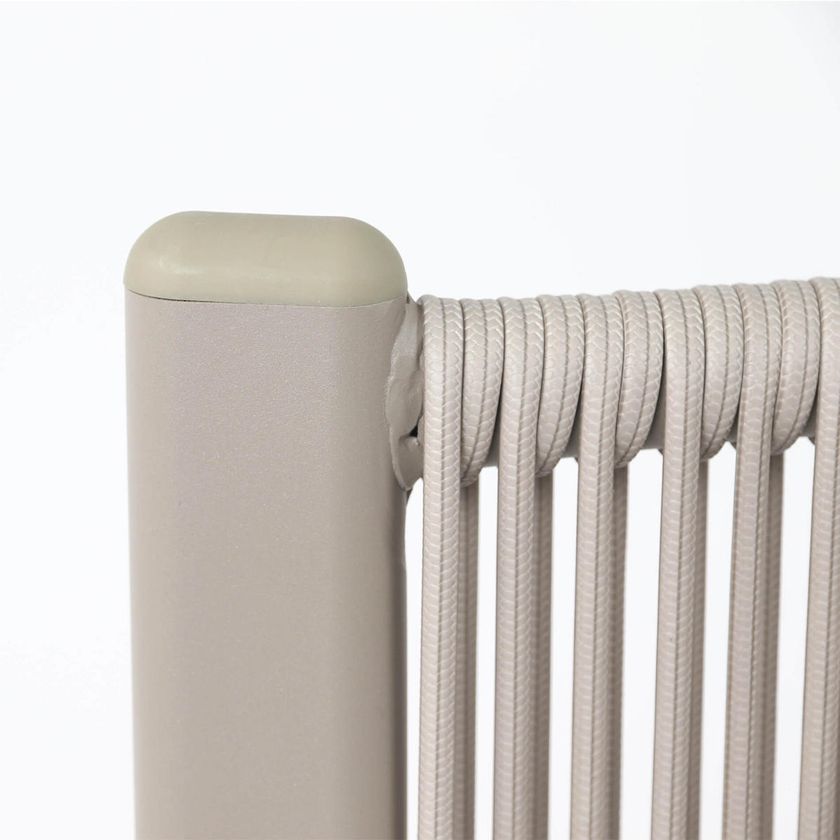 GARTEN-RELAXSESSEL Grau 48/90/79 cm 2er Set - Grau, Metall (48/79/90cm) - Mobili Rebecca