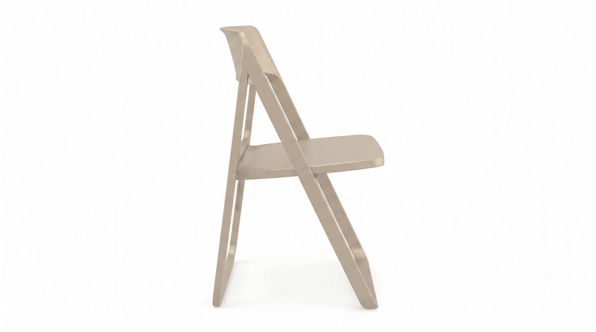 KLAPPSTUHL SLAG beige - Beige, Kunststoff (48/94/48cm) - Légia Home