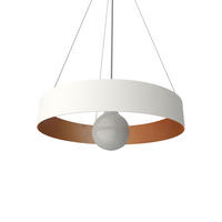 HÄNGELEUCHTE - Kupferfarben, Metall (40/40/6cm) - Lumicom