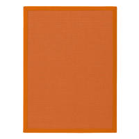 TEPPICH Sisal Manaus lachs/tabak 200x200cm - Orange, Textil (200/200cm) - Astra