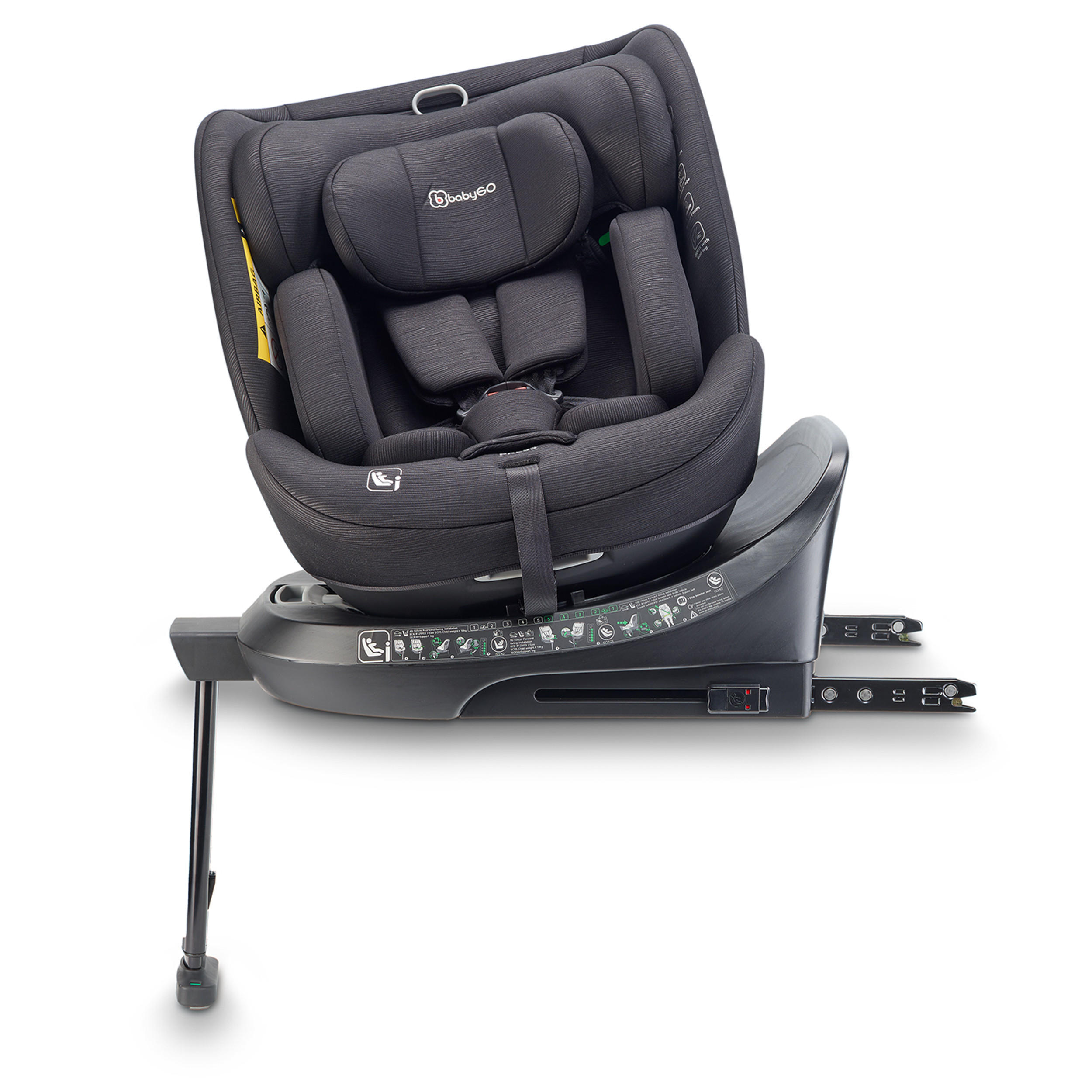 BabyGo Reboarder Schwarz 44x80x58 cm