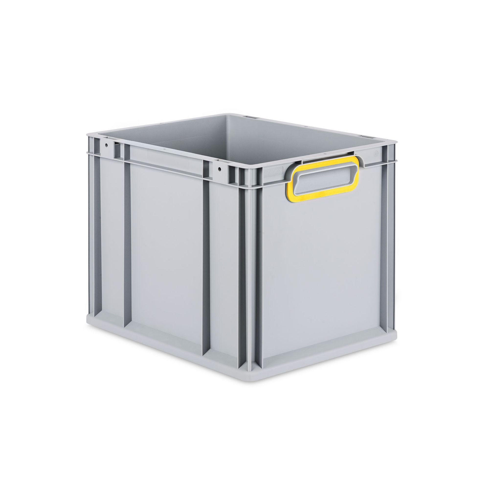 EUROBOX Nextgen Color 32x30x40cm 30 Liter Griffe Gelb Geschlossen - Gelb, Kunststoff (30/32/40cm) - PROREGAL