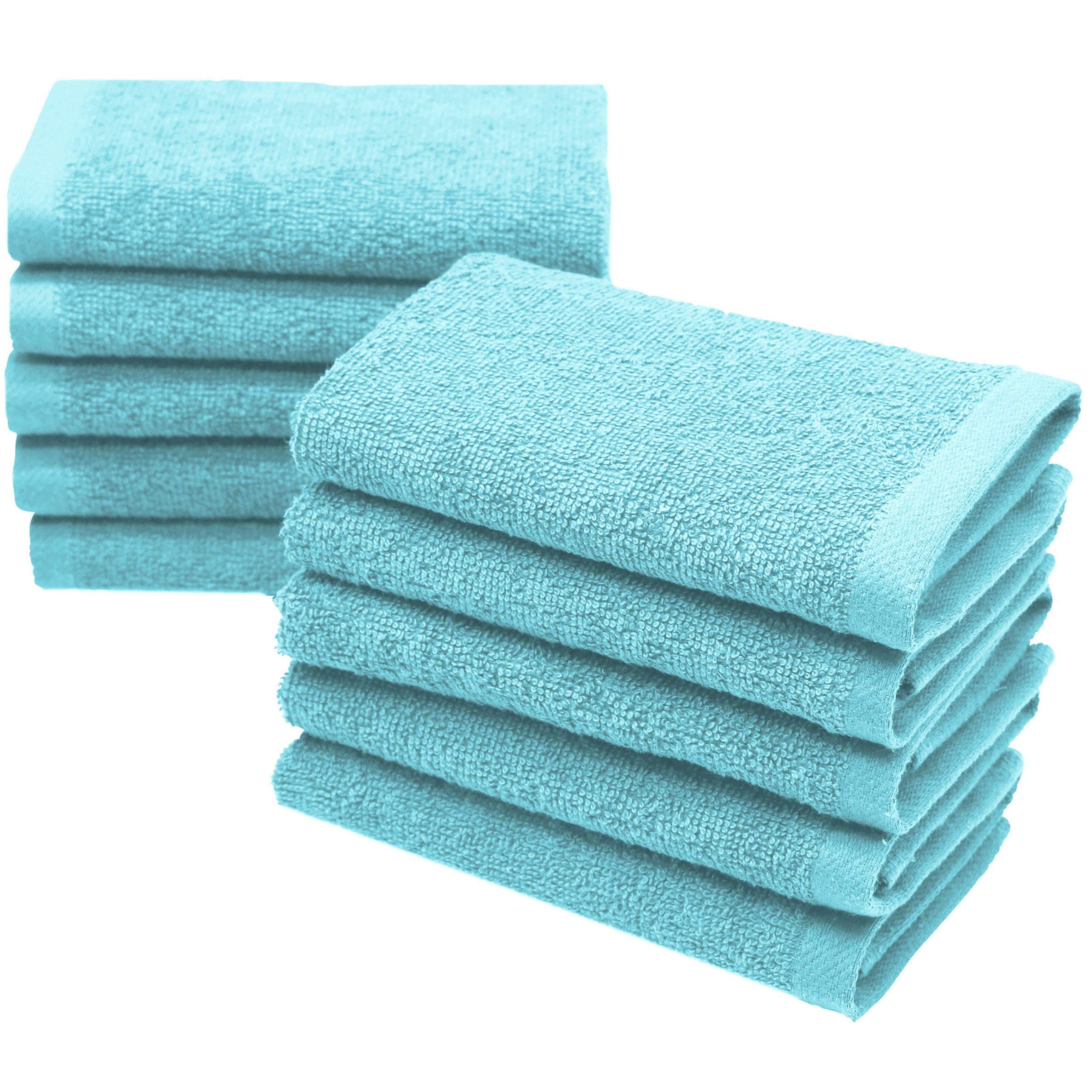 SEIFTÜCHER, 10er-Set, 30x30 cm, 100% Baumwolle, Blau - Blau, Textil (30/30cm) - Zollner