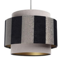 HÄNGELEUCHTE Grau 40/31 cm - Grau, Kunststoff (40/1/31cm) - ONZENO