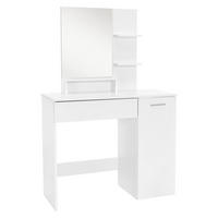 SCHMINKTISCH - Weiß, Holzwerkstoff (38/138/90cm) - ML-DESIGN