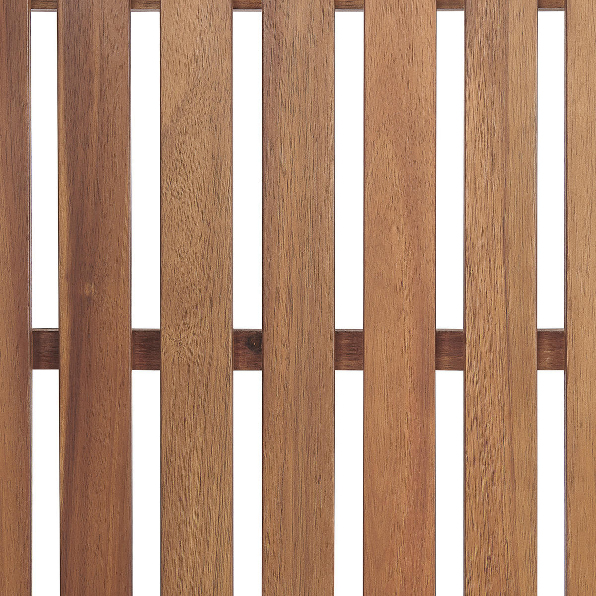 GARTENBANK Akazienholz hellbraun 110 cm Treia - Hellbraun, Holz (110/92/40cm) - Beliani