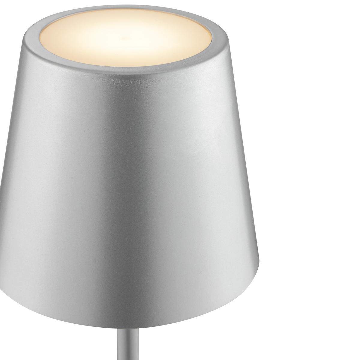 TISCHLEUCHTE Elora Silberfarben 11/11/37 cm - Silberfarben, Metall (11/11/37cm) - Brilliant