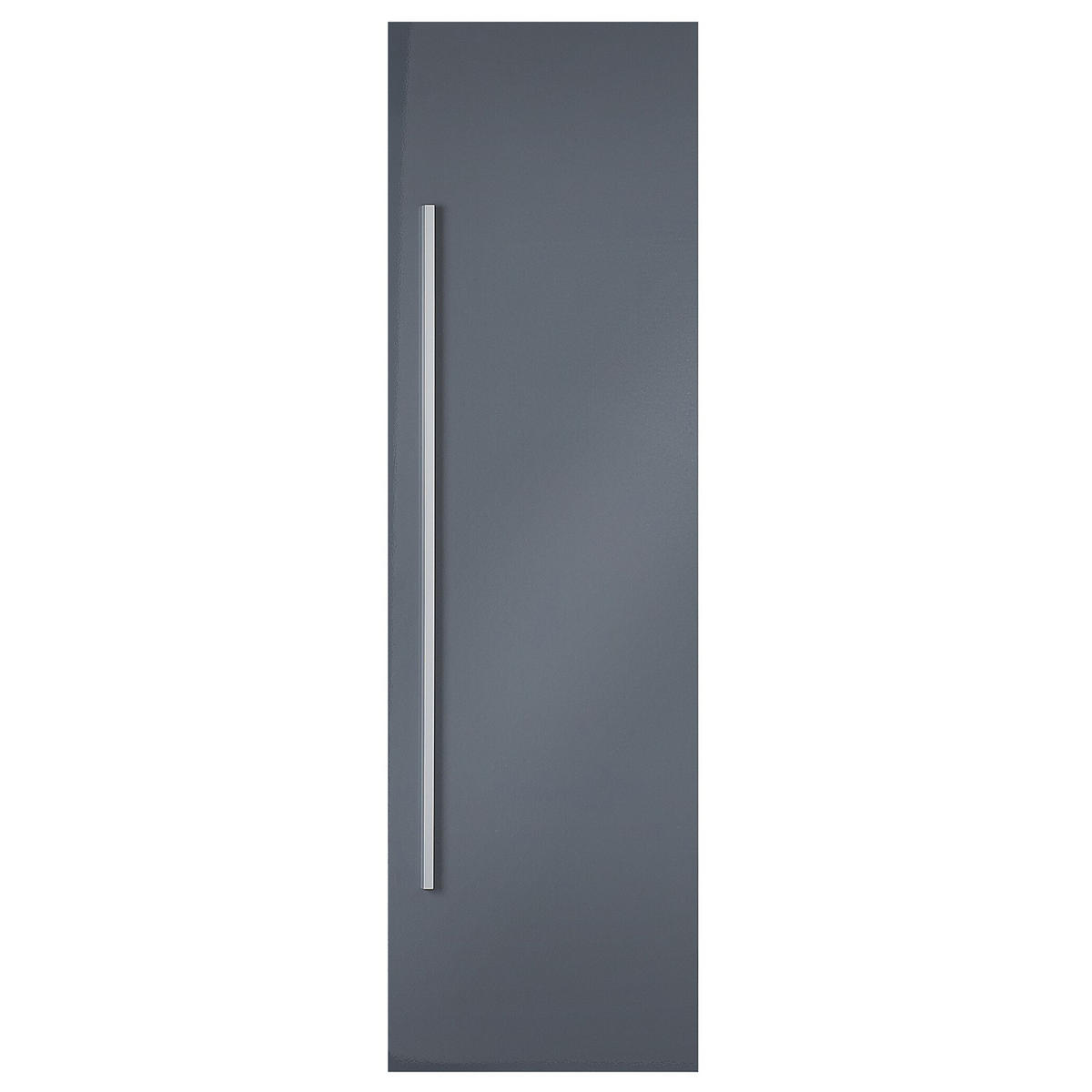 BAD HÄNGESCHRANK grau Mataro - Silberfarben/Grau, Holzwerkstoff (40/132/35cm) - Beliani