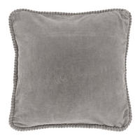 DEKOKISSEN Carmel Grau 45/45/8 cm - Grau, Textil (45/45cm) - Unique Living
