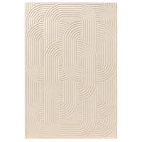WOLLTEPPICH Nuria Cream 120x170 cm - Creme, Textil (120/170cm) - benuta Pure