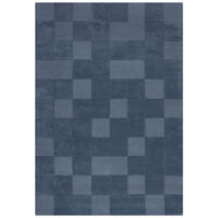 TEPPICH Wohn-/Schlafzimmer reine Wolle BORDY Blau 120x170 cm - Blau, Naturmaterialien (120/170cm) - Novatrend