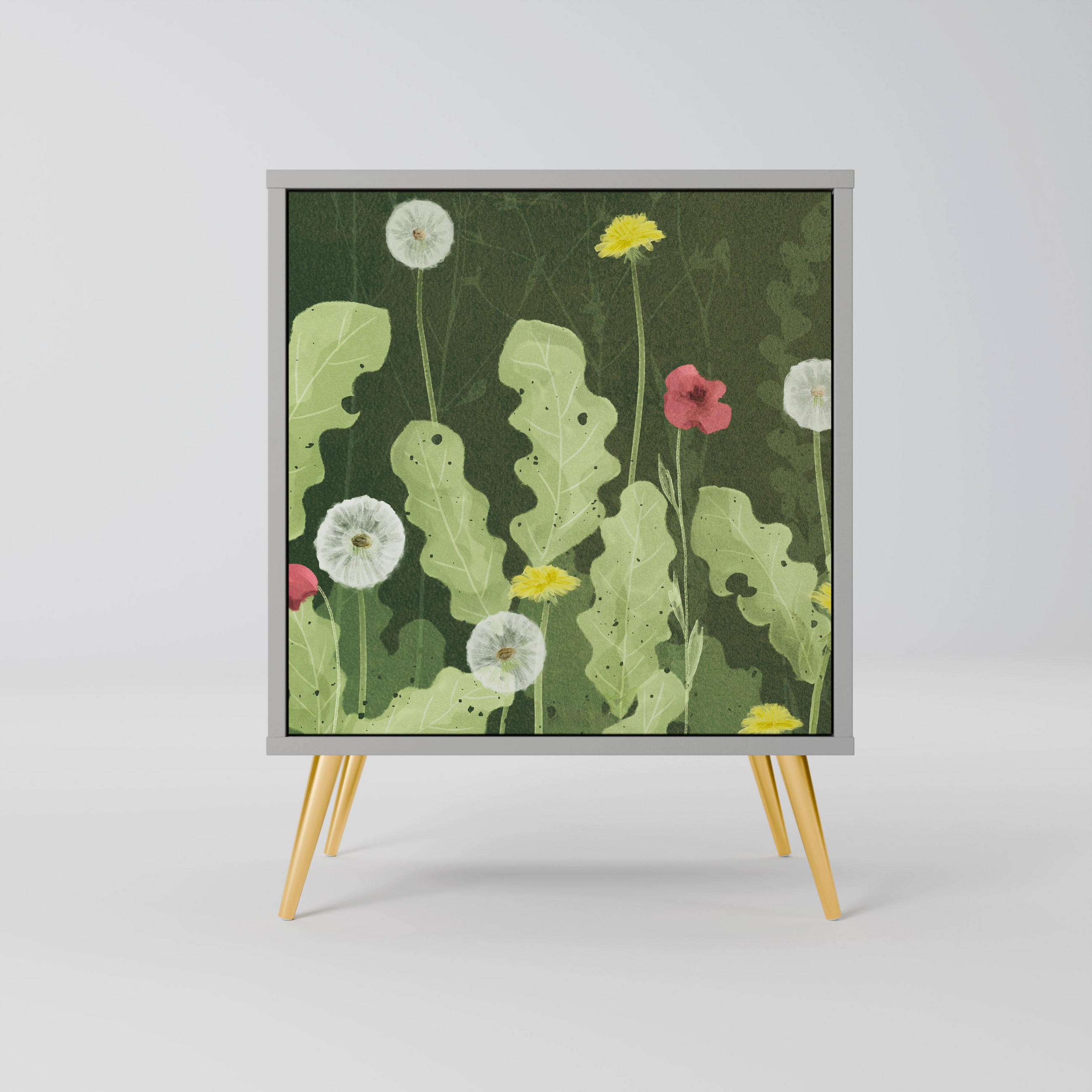 SpaceRebels Sideboard Grau 57.5x75.5x42 cm
