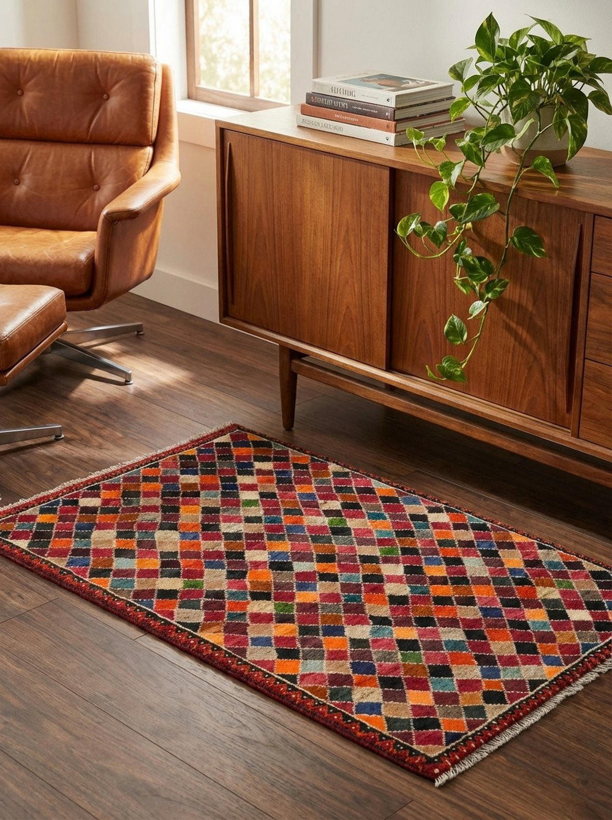 TEPPICH Gashgai Mehrfarbig 135/80 cm Schurwolle - Multicolor, Textil (80/135cm) - Looma