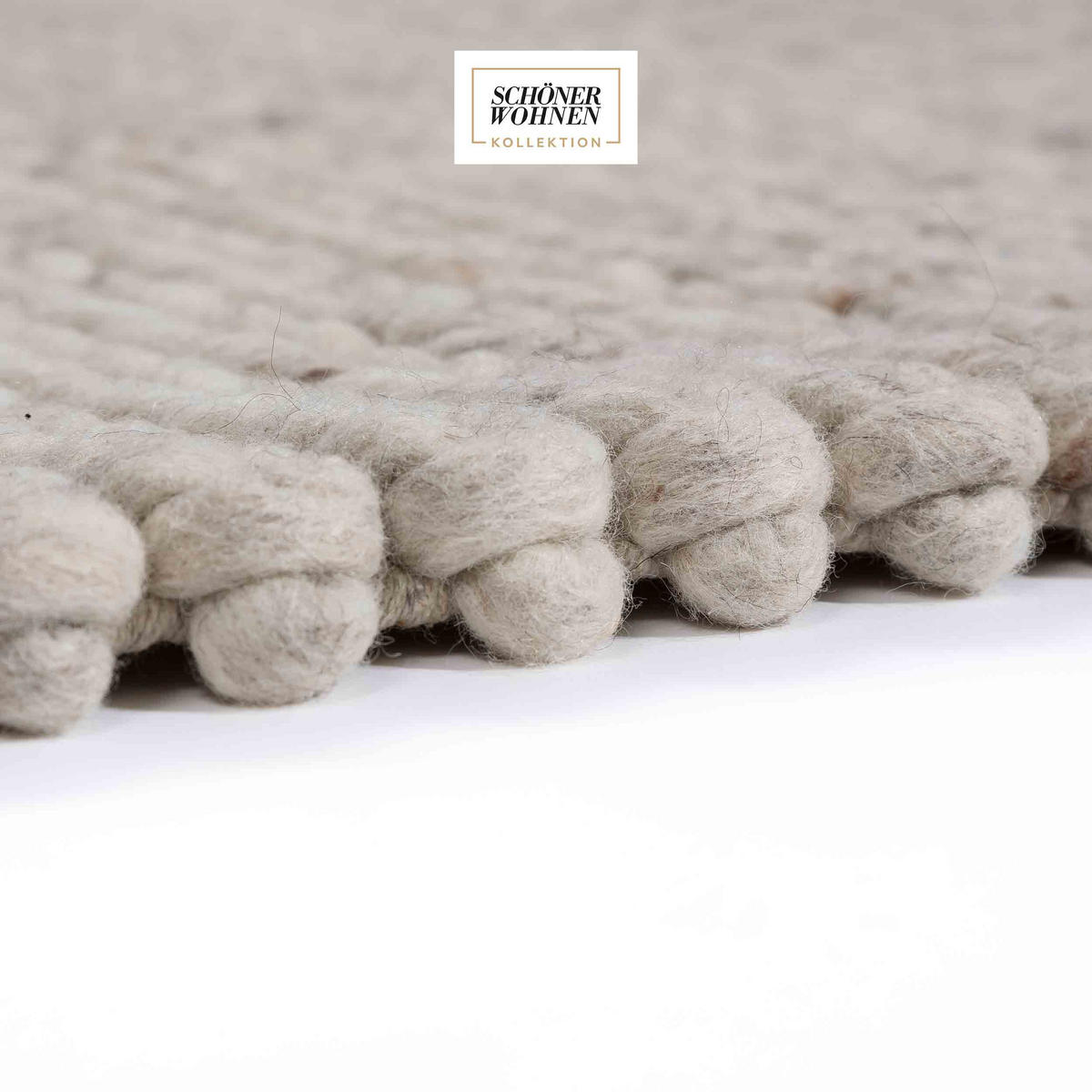 WOLLTEPPICH ENISA - Creme, Textil (140/200cm) - Schöner Wohnen