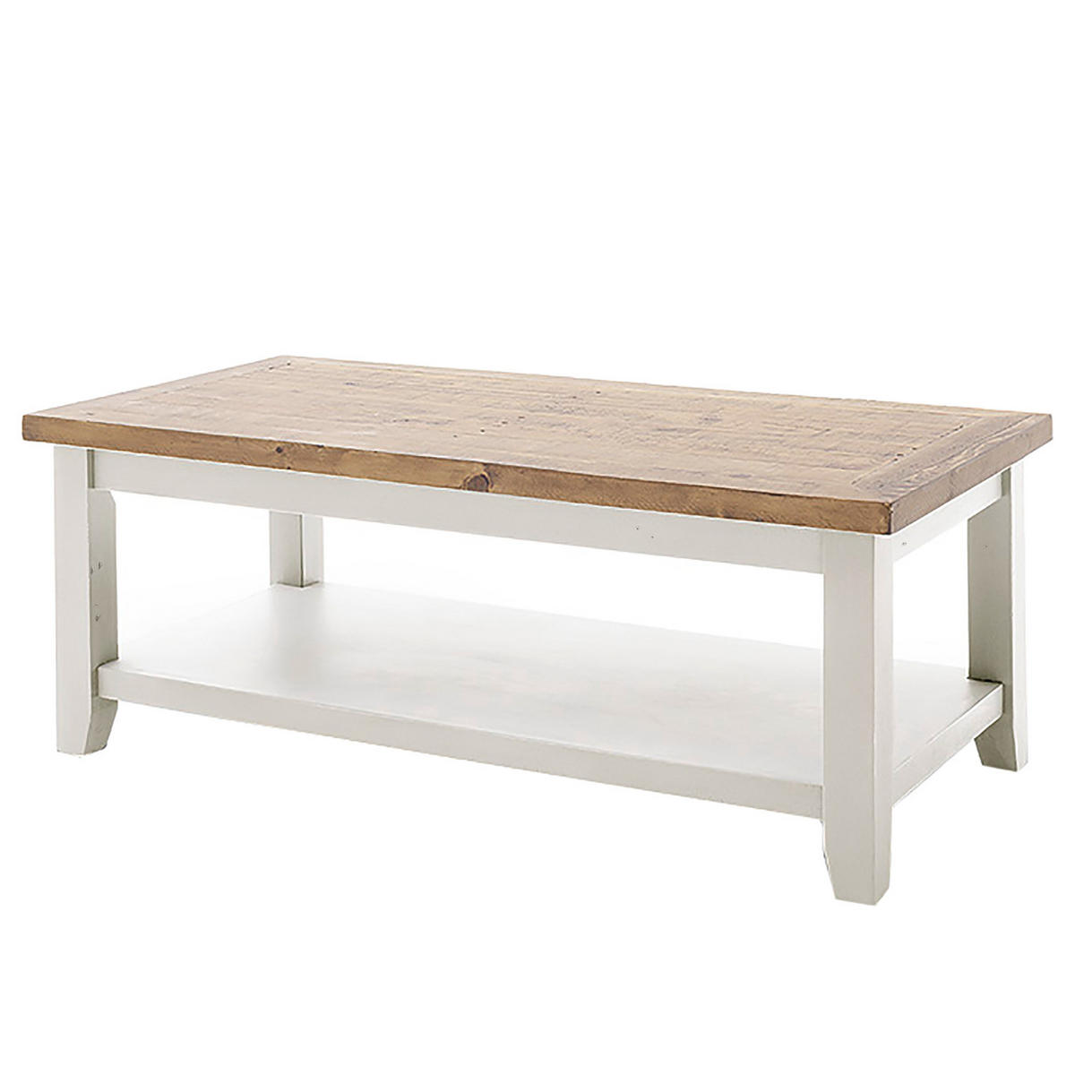 COUCHTISCH - Kiefer massiv - Kieferfarben, Holz (60/120/45cm) - home24