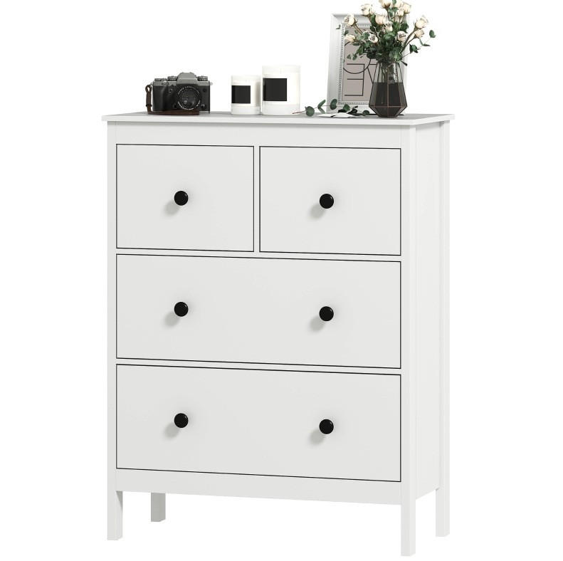 Ivmeu Kommode Weiß 74x97x35 cm