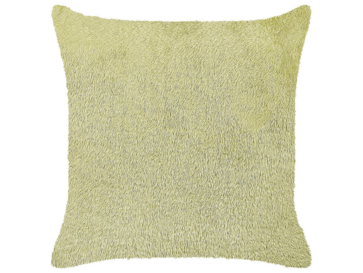 DEKOKISSEN Hellgrün 45/45 cm Pilea - Hellgrün, Textil (45/45cm) - Beliani