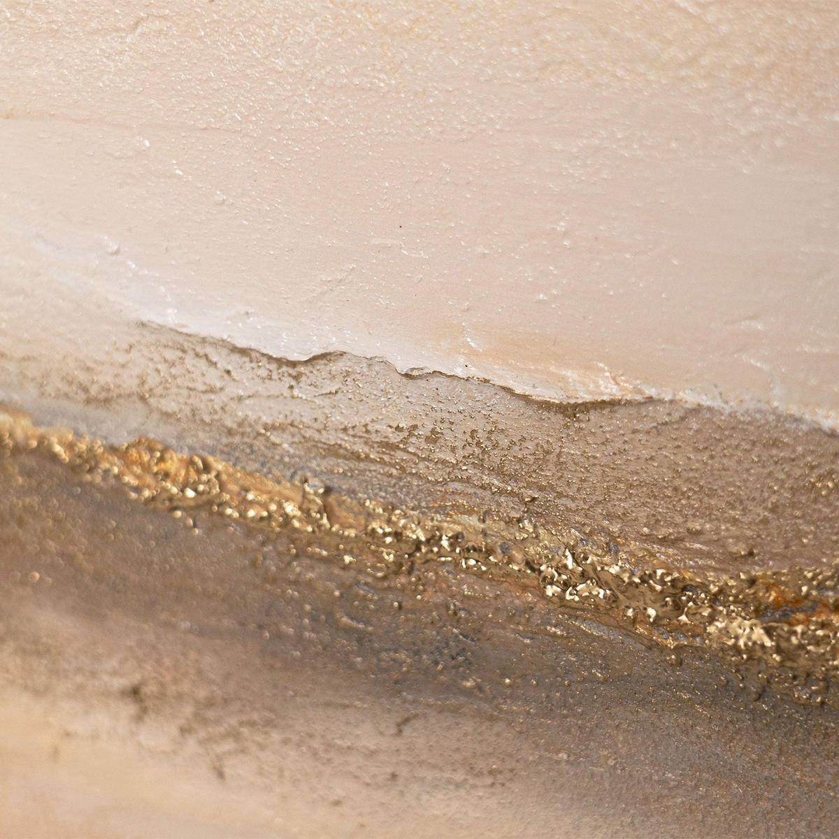 GEMÄLDE Atem des Frühlings Schattenfugenrahmen Eichefarben 3-teilig - Eichefarben, Holz (80/60cm) - YS-art gallery