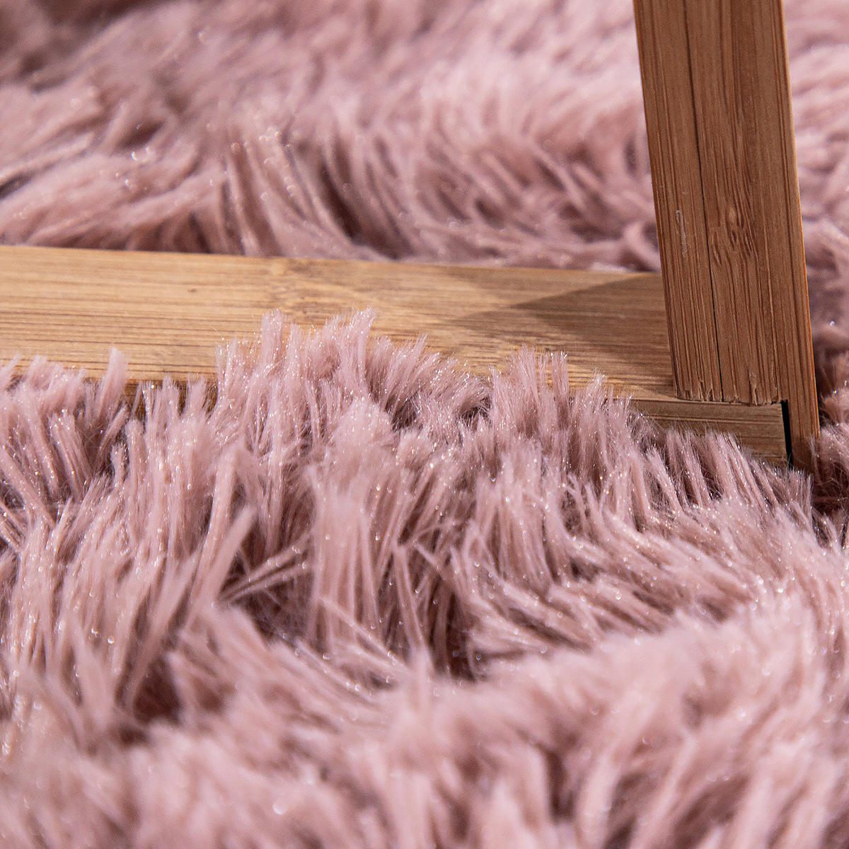HOCHFLORTEPPICH 60/100 cm Silky 591 - Rosa, Textil (60/100cm) - Paco Home