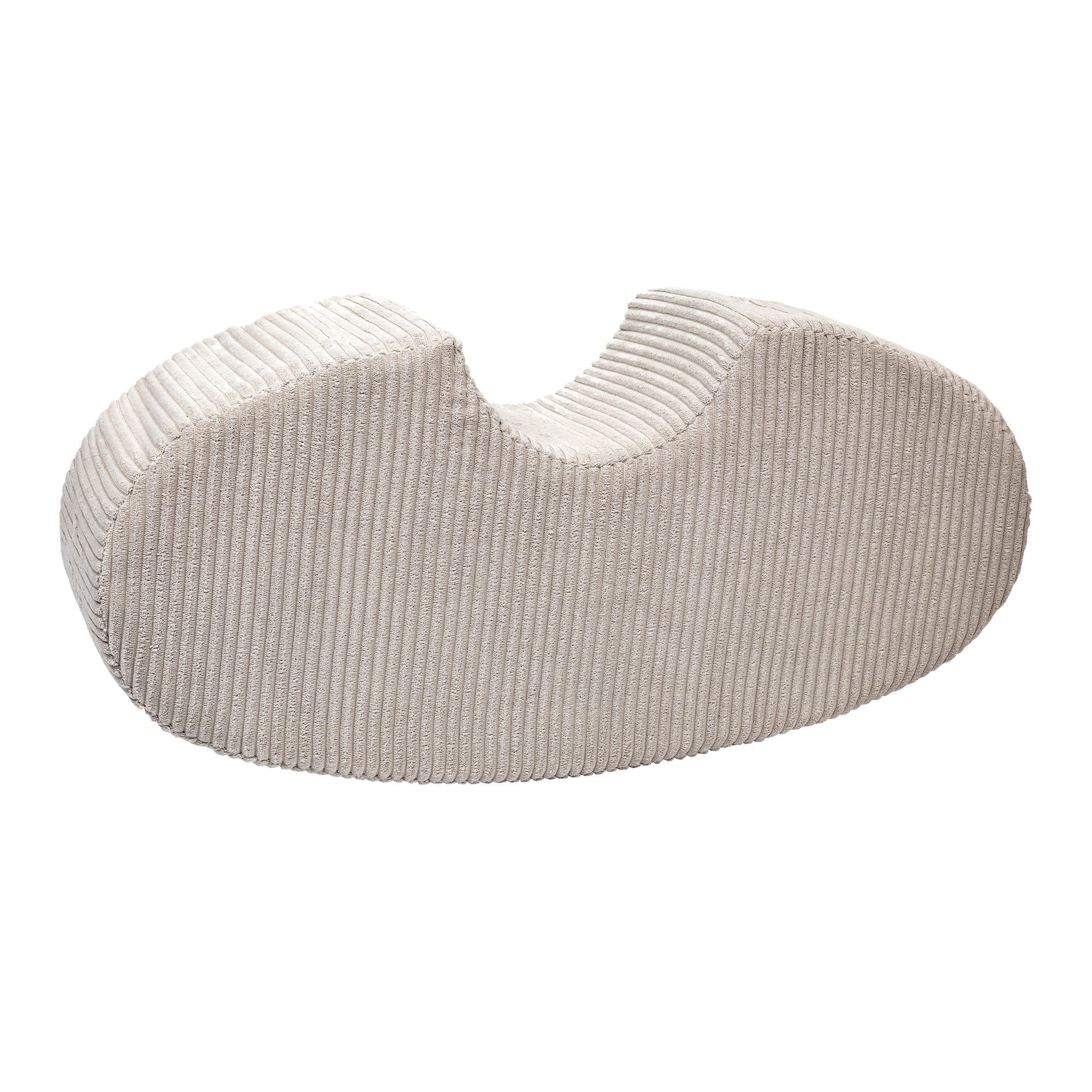 MeowBaby Schaumstoff-Wippe Ecru 80x35x24 cm