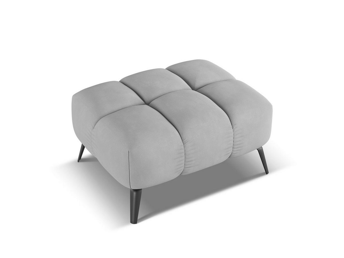 3-SITZER SOFA mit Schlaffunktion Strukturstoff Stoff Grau - Schwarz/Grau, Kunststoff/Textil (238/82/105cm) - Makamii