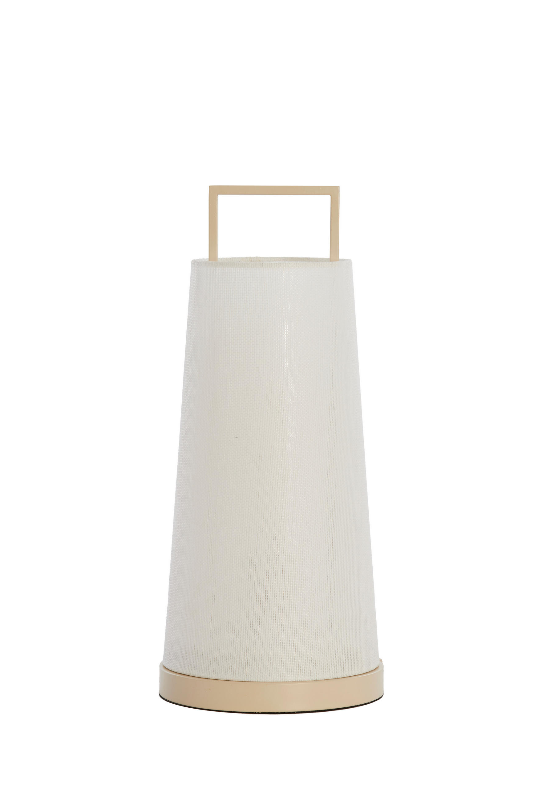 TISCHLAMPE Fyon Braun Ø20/45 cm - Braun, Textil (20/20/45cm) - Light & Living