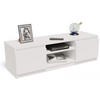FERNSEHKOMMODE EX3 Weiß 120/40/36 cm - Weiß, Holzwerkstoff (120/36/40cm) - Matkam Möbel