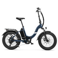 E-BIKE Touroll S2 Pro – 750W Spitzenleistung 150 km Reichweite mit Fettreifen - Blau, Metall (77.5cm) - Touroll
