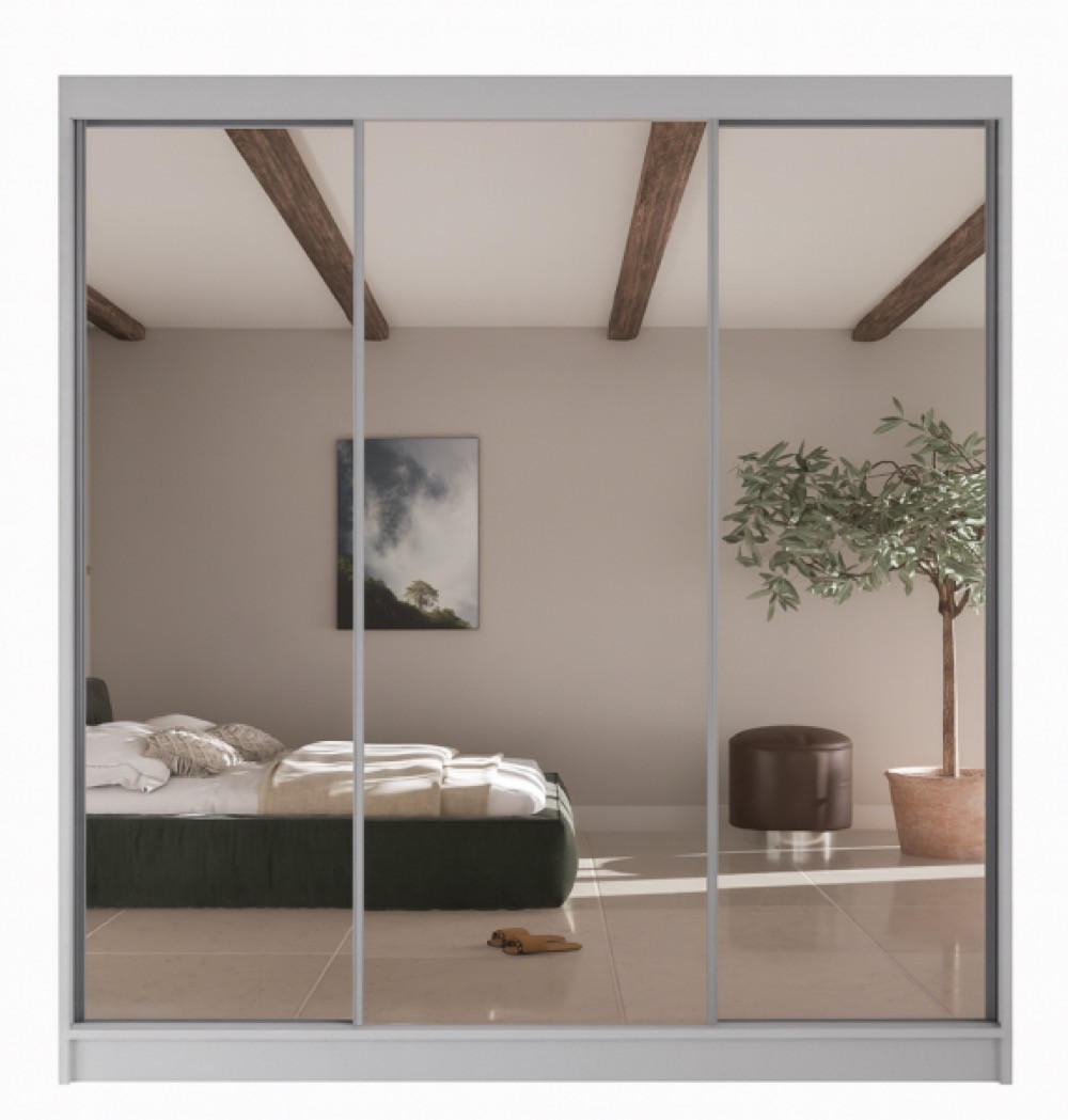 Sepro Meble Schrank Weiß 200x215x61 cm