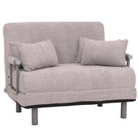 SCHLAFSESSEL Grau - Grau, Textil (105/80/190cm) - MCW