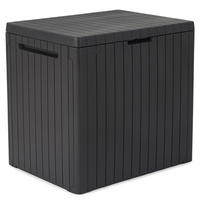 GARTENBOX, Multifunktional, 57,8/44/55 cm, aus Kunststoff PP, Anthrazit - Anthrazit, Kunststoff (44/55/57.8cm) - Keter