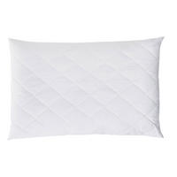 KISSEN, 65x100 cm, 50% Polyester, 50% Baumwolle, Weiß - Weiß, Textil (65/100cm) - Zollner