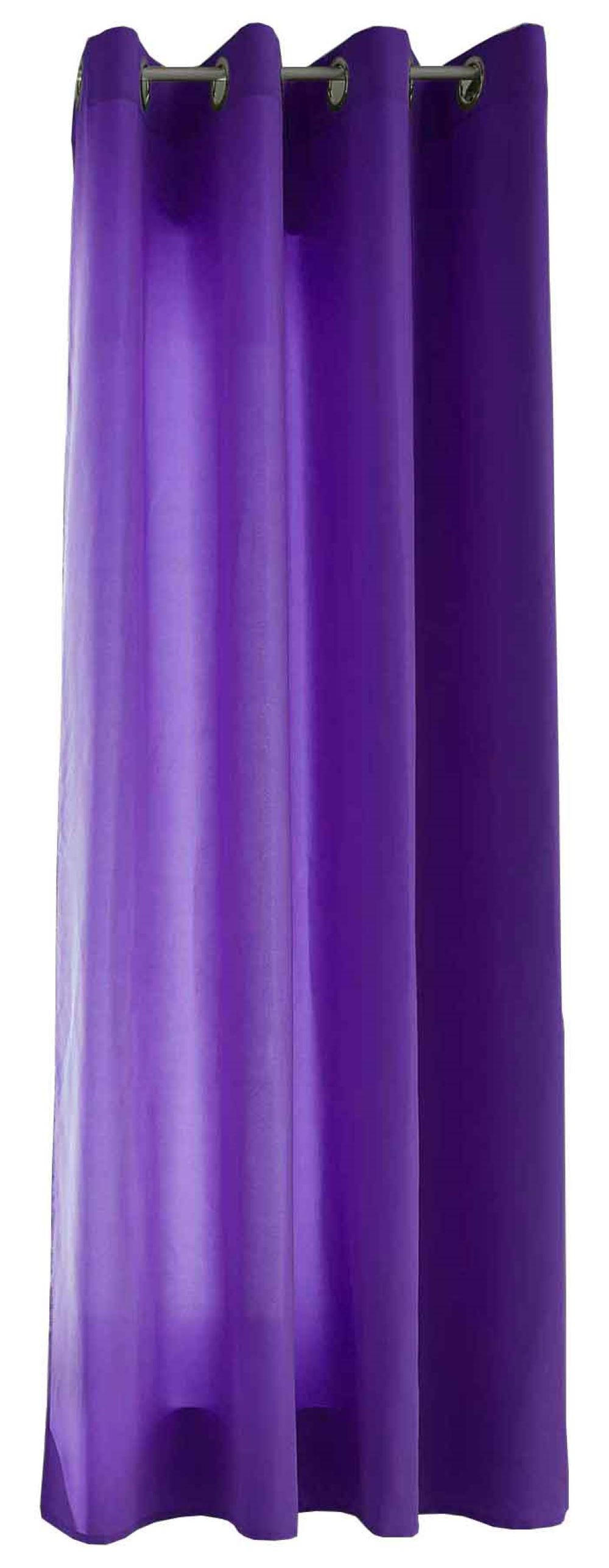 VORHANG BERLIN HxB 245x140cm Lila - Lila, Textil (140/245cm) - Gardinenbox