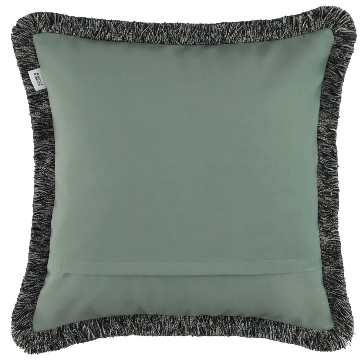 ZIERKISSENHÜLLE TRAIL - Grün, Textil (45/45cm) - Schöner Wohnen