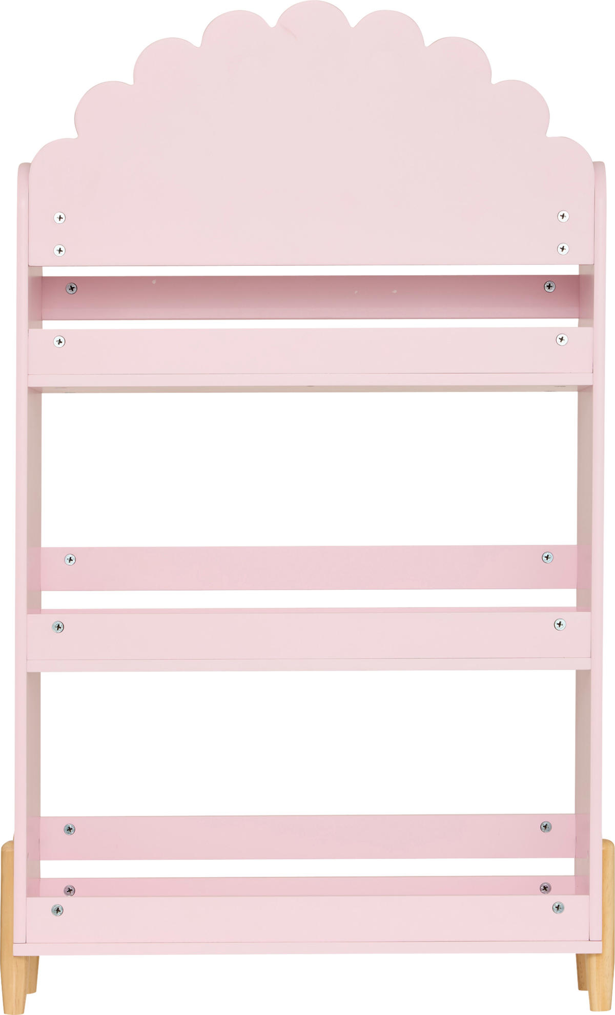 KINDER-BÜCHERREGAL Fjella 61,5/18,5/100 cm - Rosa, Holzwerkstoff (18.5/100/61.5cm) - Atmosphera for kids