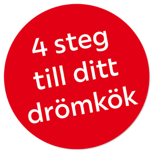 4 steg till ditt drömkök