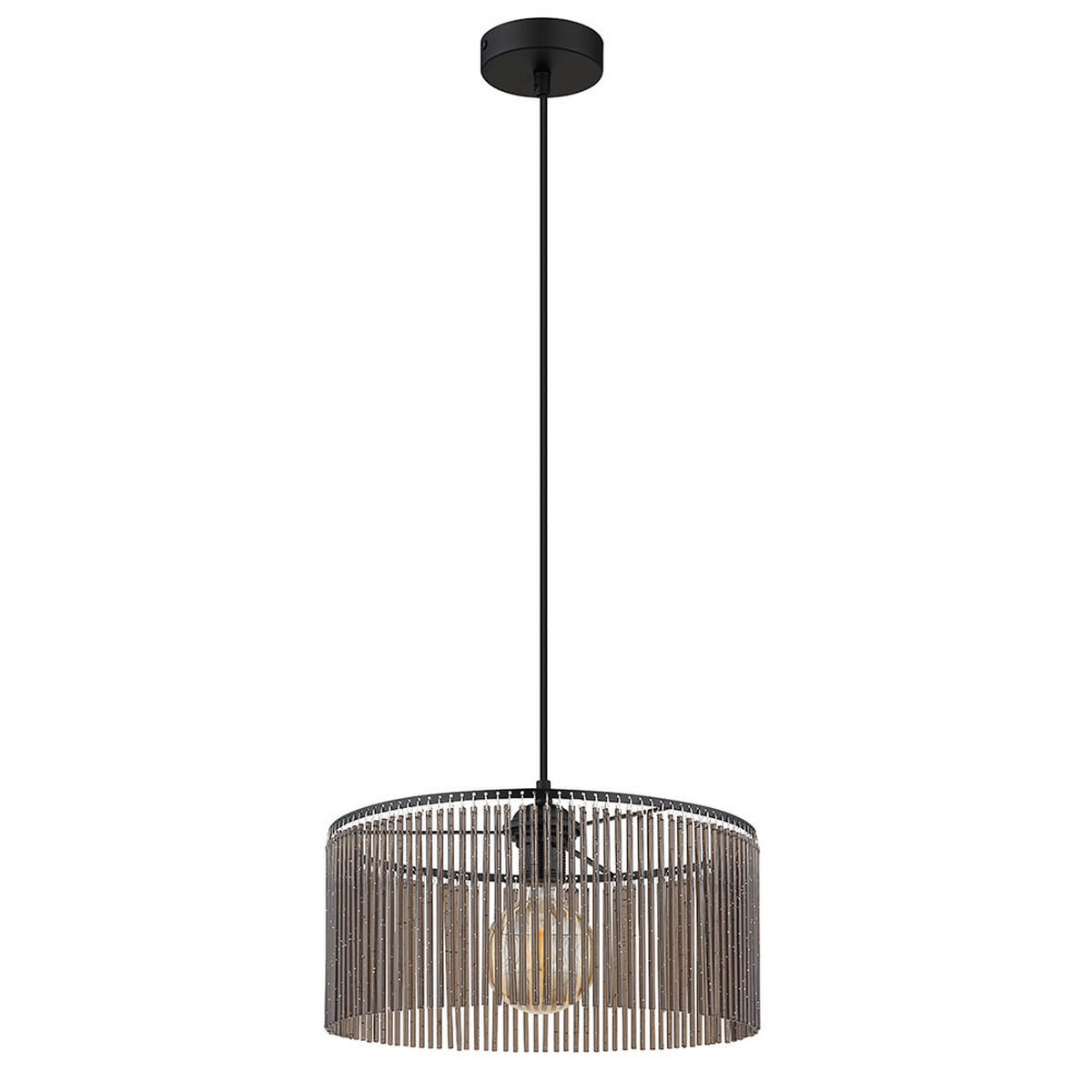 LED HÄNGELEUCHTE Leeds Gold - Goldfarben, Metall (35/35/135cm) - Nowa