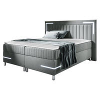 BOXBETT Tenosi 3 LED - Grau, Holz (200/200cm) - MIRJAN24