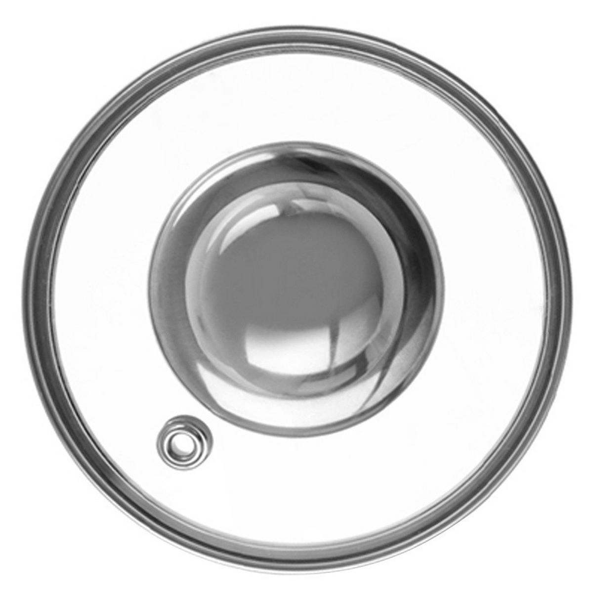 GLASDECKEL Universal transparent - Klar, Glas (10/10/5.5cm) - Orion 