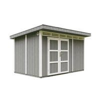 HOLZ-GARTHENHAUS basis LP SmartSide 8,7m² mit B411xL279xH239 cm - M904A - CAVERN STEEL - Dunkelgrau, Holz (412/237/279cm) - Timbela