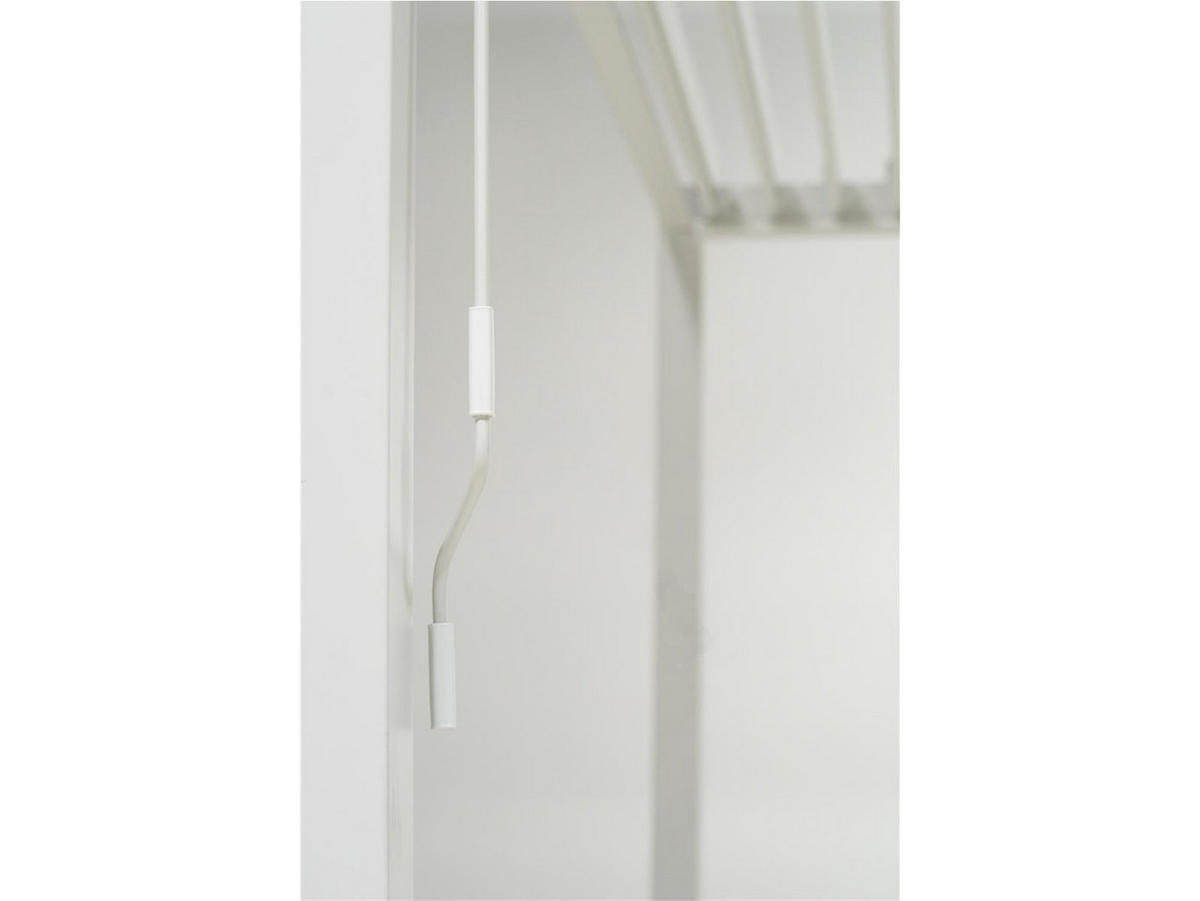 LAMELLENDACH-PERGOLA Mirador Deluxe 3,6x3,6 m Weiß Aluminium - Weiß, Kunststoff (360/250/360cm) - Green Spirit