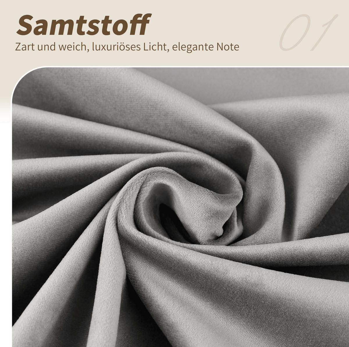 POLSTERBETT 180/200 cm Grau aus Samt mit Stauraum, LED-Beleuchtung und USB - Grau, Textil (180/200cm) - Flora Grace