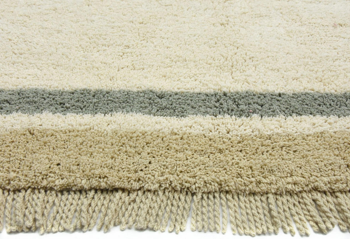KINDERTEPPICH aus Baumwolle beige - Beige, Naturmaterialien (120/170cm) - AFK Living