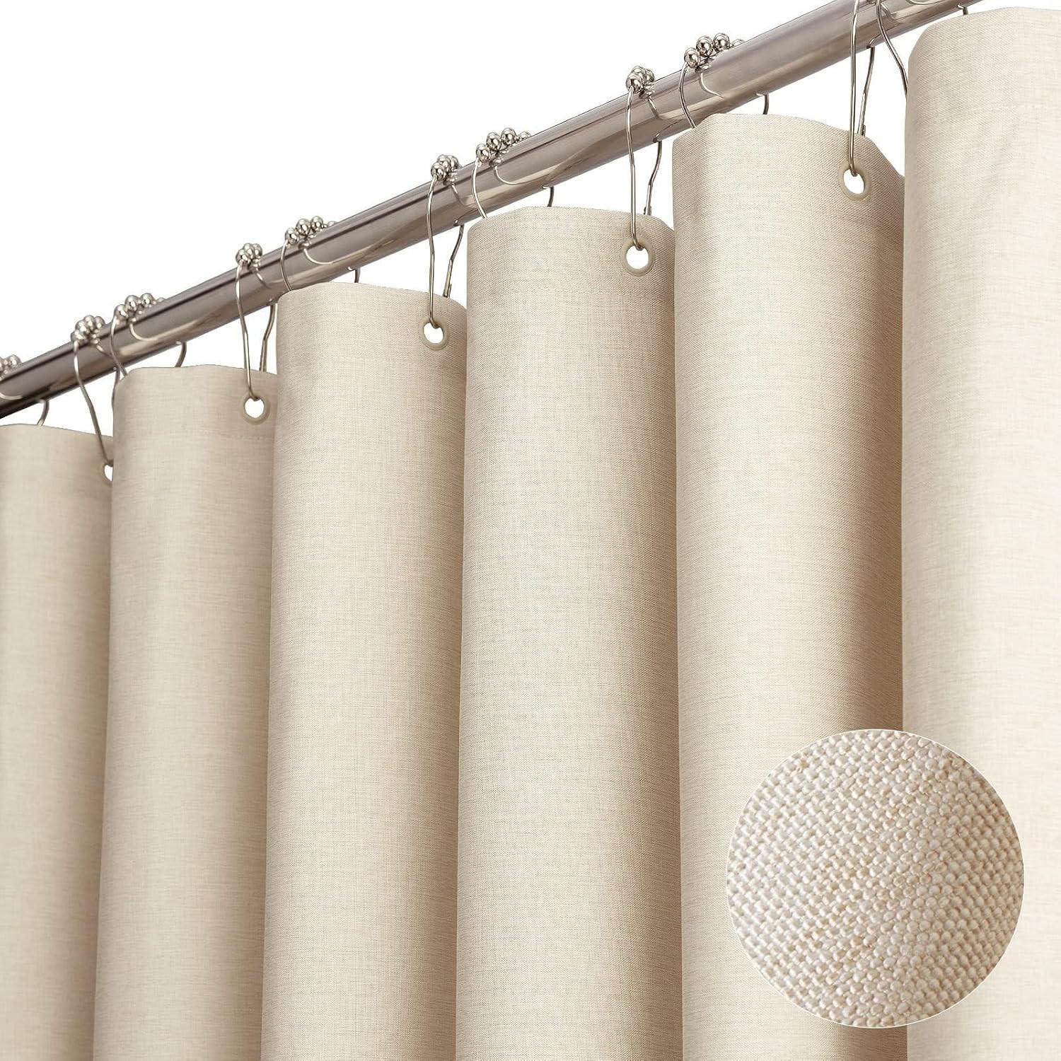 Mcboson Duschvorhang Beige 200x180 cm