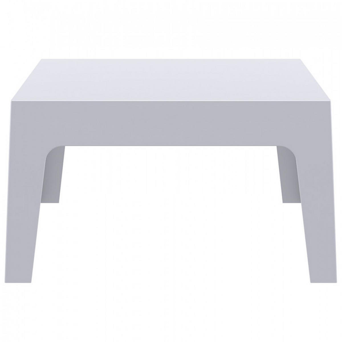 GARTEN-LOUNGETISCH grau 77x56x43 cm - Grau, Kunststoff (77/56/43cm) - AlterEgo