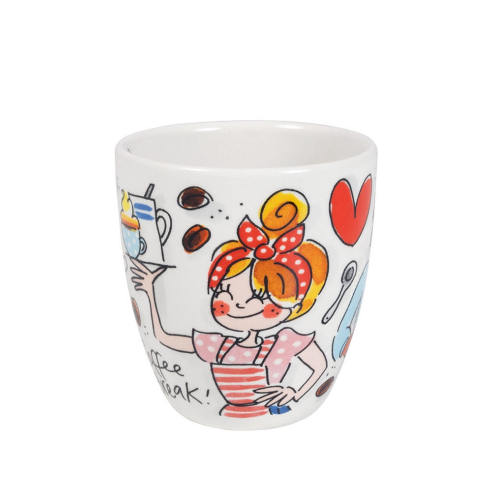 MINI-BECHER Blond x Senseo Keks in Bunt - 200 ml - Multicolor, Keramik (0.2L) - Blond Amsterdam