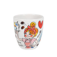 MINI-BECHER Blond x Senseo Keks in Bunt - 200 ml - Multicolor, Keramik (0.2L) - Blond Amsterdam