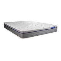 MATRATZE Actilatex zen Latex und Memory-Schaum 150 x 190 cm h1 - Weiß, Textil (150/190cm) - ACTISOM