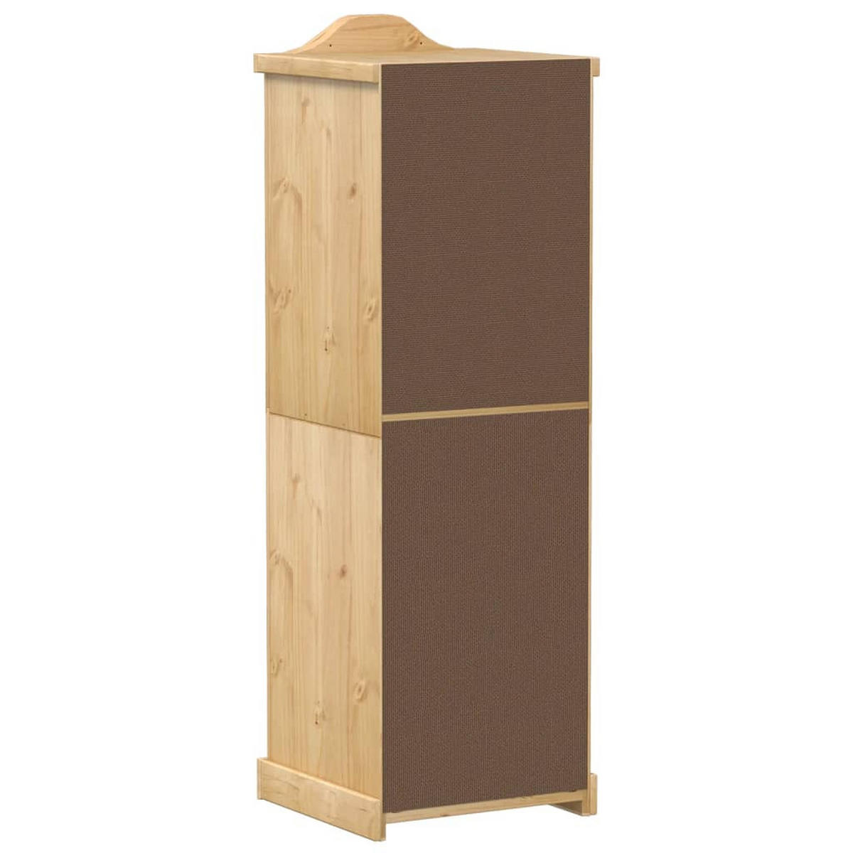 DREHTÜRENSCHRANK Epstein 55/52/170 cm - Braun, Holzwerkstoff (55/170/52cm) - Nettlife